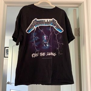 Metallica band t shirt